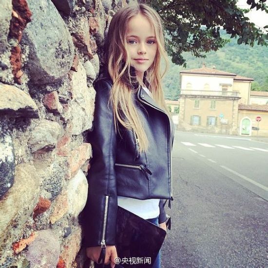 天使面庞 <em>俄罗斯</em>9岁<em>美少女</em>成国际超模 - 中新网