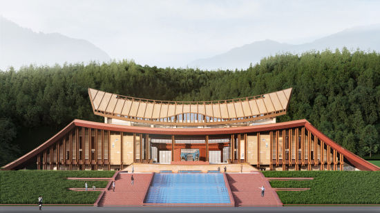 李家山古墓群遗址保护利用项目效果图 江川区文物管理所供图 李家山古墓群遗址保护利用项目效果图 江川区文物管理所供图