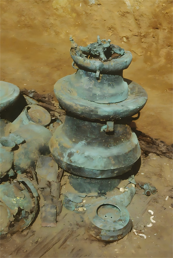 资料图 李家山古墓第二次考古挖掘现场 江川区文物管理所供图 资料图 李家山古墓第二次考古挖掘现场 江川区文物管理所供图