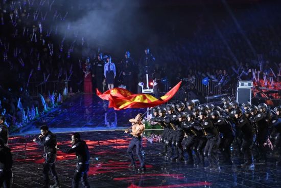 音乐短剧《人民需要我必到》。 音乐短剧《人民需要我必到》。