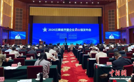 9月23日,2026云南省民营企业100强发布会现场。时文枝 摄 9月23日,2026云南省民营企业100强发布会现场。时文枝 摄