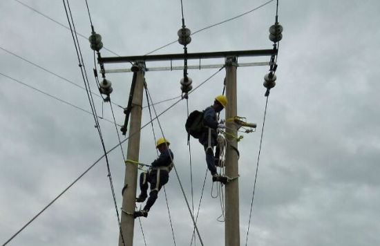 德宏供电局配网带电作业再取得新的冲破 - 中新