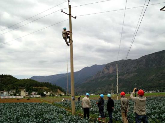 农网改造让村民的好日子不打折 - 中新网云南频道--云南新闻网