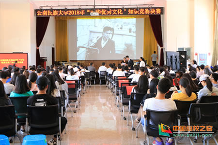 云南民族大学2018年中华优秀文化知识竞赛结